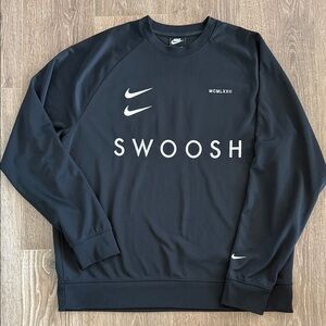 Nike Men's Black Crewneck Sweater